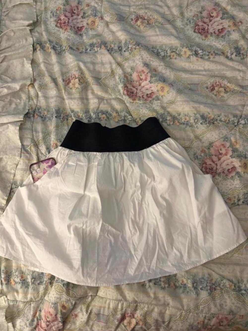 cute seductions fall mini skirt with pockets